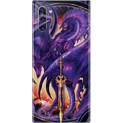 Dragonblade Netherblade Purple by Ruth Thompson Galaxy Note 10 Skin